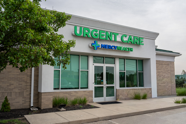 exterior image of Mercy Health Urgent Care, Bridgewater facility