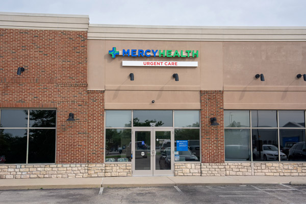 exterior of Mercy Health Urgent Care, Lebanon