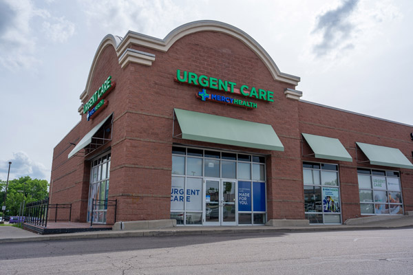 exterior of Mercy Health Urgent Care, Western Hills