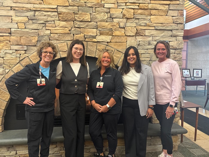 a group photo of the clinical trial group